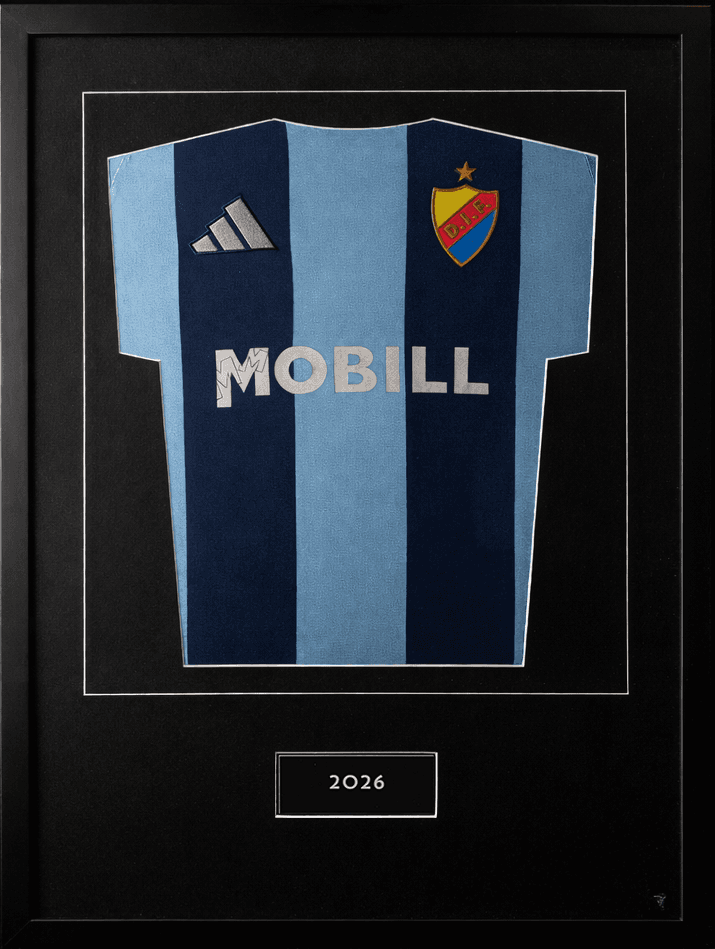Djurgårdens IF Memorabilia Frame – Football Display Case